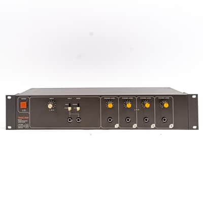 Tascam MH-40 4-Channel Headphone Amplifier Rack Studio Headphone Distribution image 1