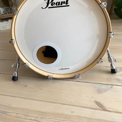 Pearl BCX-2218 Masters birch bassdrum 2015 - Piano Black Lacquer image 3