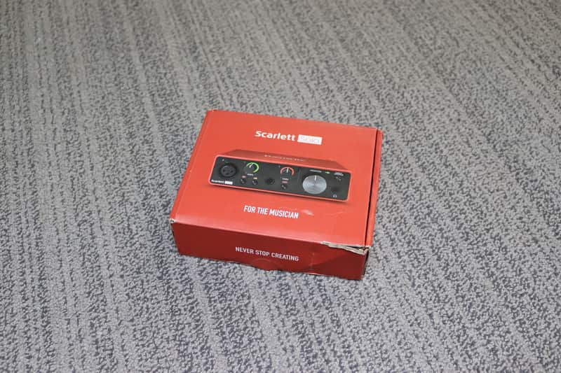 Focusrite Scarlett Solo 3rd Gen USB Audio Interface | Reverb Canada