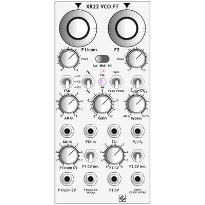 XR22 VCO FT - VCO with Amplitude Modulation and FSK - Minijack Version image 11