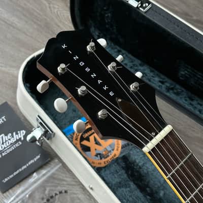 King Snake Muddy Thinline Archtop Poison Burst High-End Made in Japan image 5