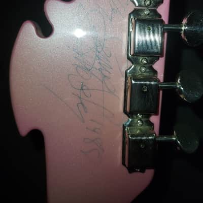 Mosrite Double Axe Prototype PT1-DAX 1988 Champagne Pink image 7