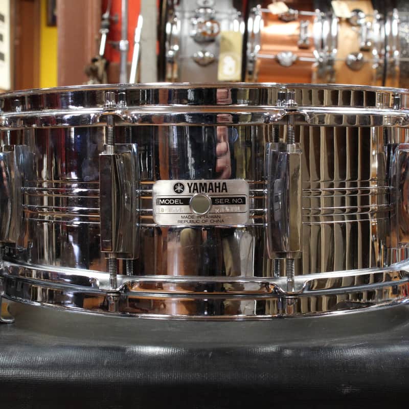 1970s Yamaha 1970s Yamaha 5.5×14 SD-055MD Steel Snare Drum Chrome