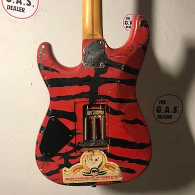 RARE 1984 Fender Japan “The Red Tiger” Medium Scale // Dimarzio Kramer ESP Charvel Satchel image 2