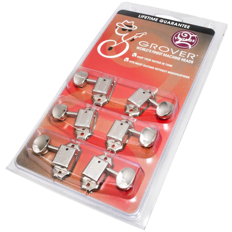 Grover 133N Deluxe 3x3 Vintage Tuners image 1