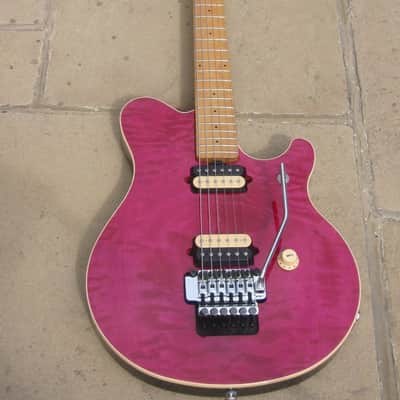 1991 MusicMan EVH Signature - Rare Magenta finish, immaculate & complete image 2