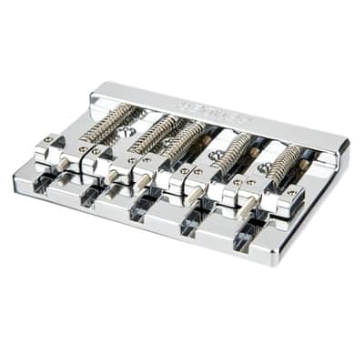 FENDER - Fender HiMass 5-String Bass Narrow Bridge Assembly With Brass Saddles  Chrome - 0994410000 image 3