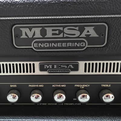 Mesa Boogie Big Block 750 RARE Tour Head Deluxe Elephant Tolex Flight Case Configuration Pro Artist Major Studio Recording Bass Guitar Amplifier 12AX7 Tube Mosfet Simul-StateAmp image 5
