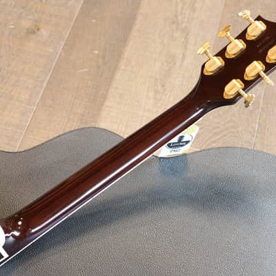 2005 Gretsch G6122-1962 Country Classic Hollow Electric Guitar Walnut Stain + COA OHSC image 18