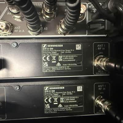 SENNHEISER EW-D EM 4-CH COMPLETE HANDHELD SYSTEM (FREQ R1-6) image 8