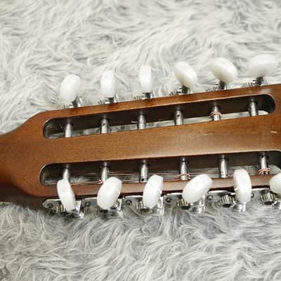 Rare 1980's Morris B-40 12 strings Acoustic Guitar Andes Rosewood Made in Japan image 18