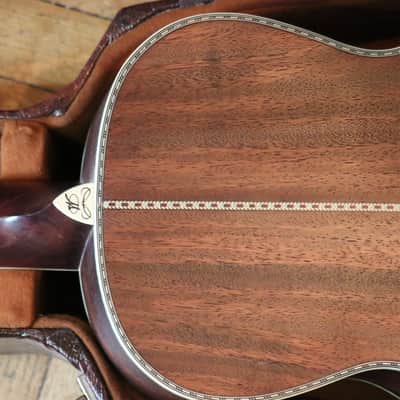 Washburn R314K Vintage Series Parlour Acoustic Guitar + 'Coffin' Case image 8