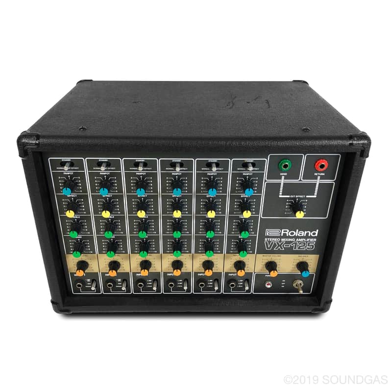 Roland VX-125 Mixing Amplifier 6-Channel Powered Mixer image 1
