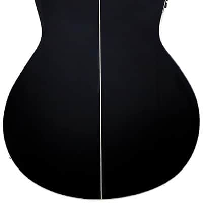 Washburn Deep Forest Burl Grand Auditorium Acoustic/Electric Black Fade image 2