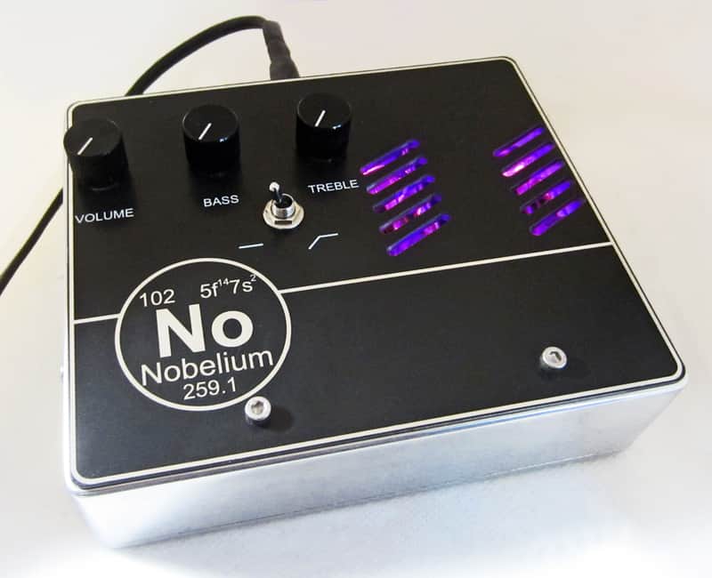 真空管 Bass Preamp Black NOBLEクローン Nobelium Bass Preamp (Noble