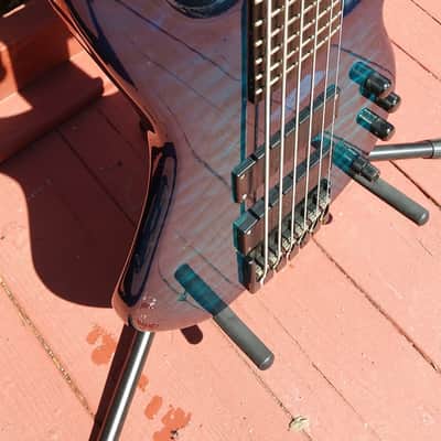 Modulus TBX Quantum Q6 1996 Trans Blue Quilt w/OHSC Graphite Bass image 10