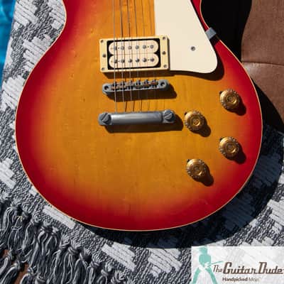 1980 Tokai Reborn Old LS-100 - '58 Cherry Sunburst Les Paul Clone - w Original "Lifton Cali Girl" Hardshell Case - Pro Set Up w Perfect Frets image 3