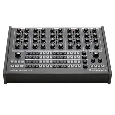 Erica Synths PĒRKONS HD-01 Drum Machine Synthesizer - Black image 2