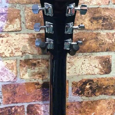 Ibanez V50NJP Black Dreadnought Acoustic Guitar image 6