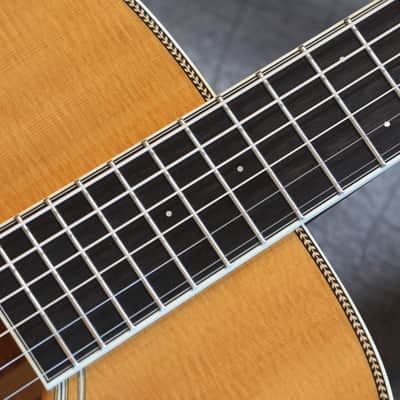 2024 Santa Cruz Vintage Artist Flamed Mahogany Dreadnought Acoustic Guitar Natural + OHSC image 9