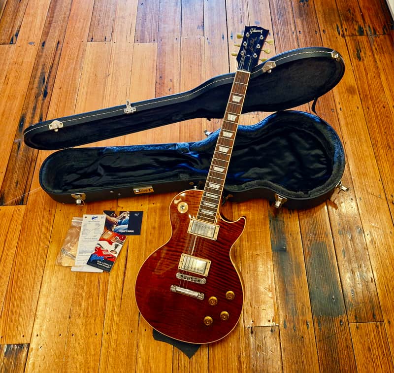 Gibson Les Paul Standard Flame Top 2004 - Bourbon Top image 1