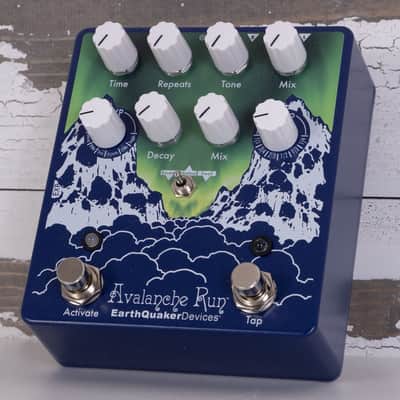 EarthQuaker Devices Avalanche Run V2 - Powder Night Blue image 2