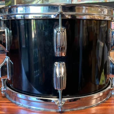 Rogers XP-8 3 Piece Ebony Black Drum Set - Good Condition - image 3