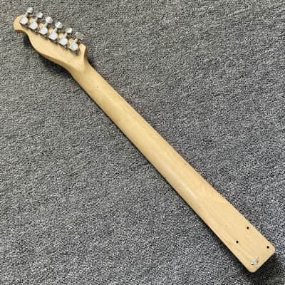Qunicy Maple Wood Tele Style Guitar Neck, 22 Frets Fingerboard image 2
