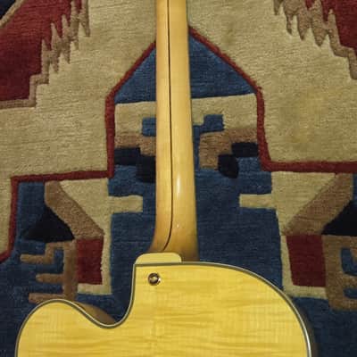 D'Angelico Excel EXL-1 Hollow Body Archtop with Rosewood Fretboard 2018 - Natural-Clear image 9