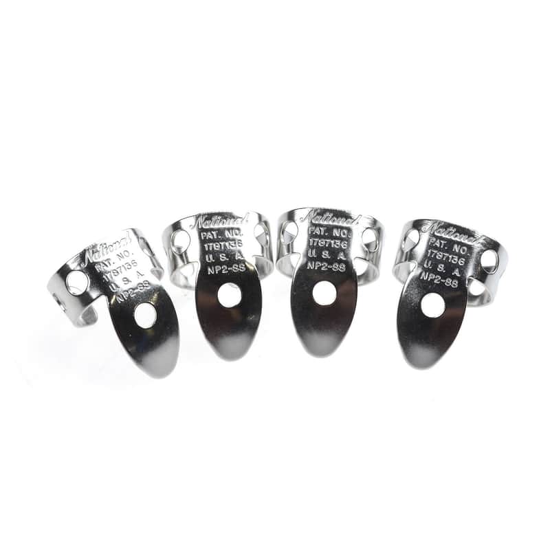 National Guitar Metal Finger Picks image 2