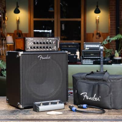 Fender Jazzmaster Ultralight 2-Channel 250-Watt 1x12" Guitar Amp Half Stack 2006 - 2011 - Sunburst / Black image 1