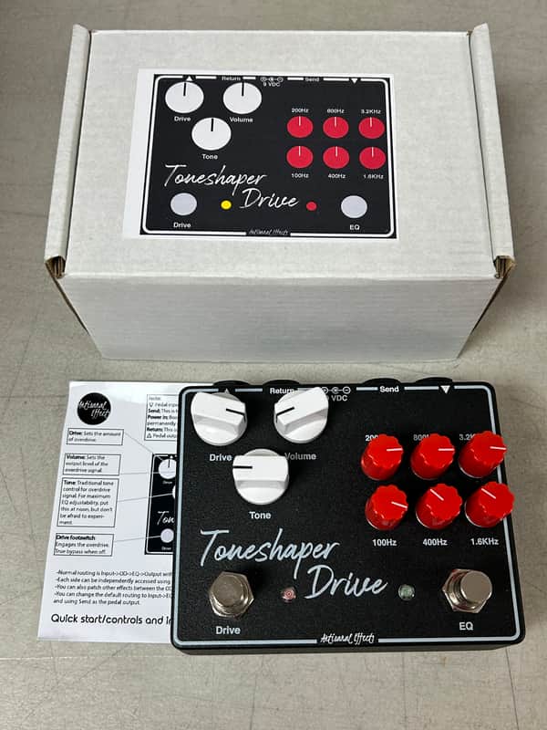 Artisanal Effects Toneshaper EQ & Overdrive Pedal image 1