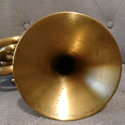 Brasspire P7 Upturned Bell Brushed Pocket Trumpet image 5