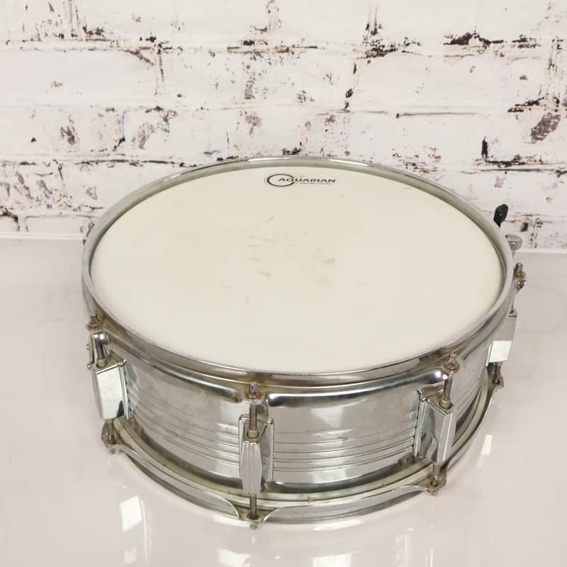 Excel Percussion Snare Drum 5.5" x 14" Chrome image 1