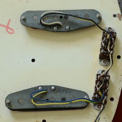 Competition Red 1972 Fender Mustang with Original Case image 24