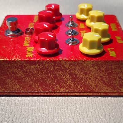 Immagine Handpainted N.E.W. Bass Overdrive effects pedal - 6
