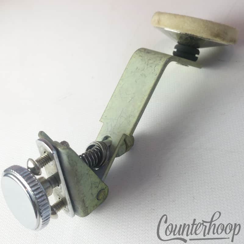 *Rogers White Felt Muffler Snare/Tom/Floor Powertone/Dyna Chrome Vintage 60s-70s - Very Good / 6.95/24.95 image 1