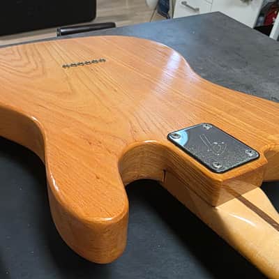Fender Telecaster 1977 LH Left Hand Natural Ash Custom Gibson PAF Humbucker Vintage 70s American Tele USA 1970's Lefty Guitar image 18