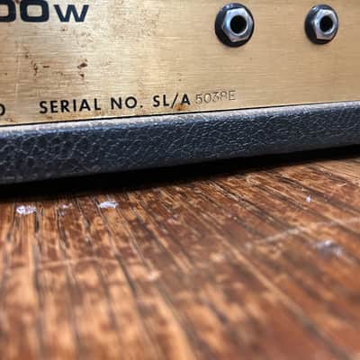 Marshall JMP 1959 Super Lead 100W 1974 - Black image 8