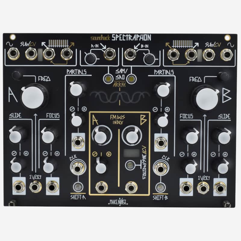 Make Noise SPECTRAPHON Eurorack Dual Spectral Re-synthesis Oscillator Module image 1