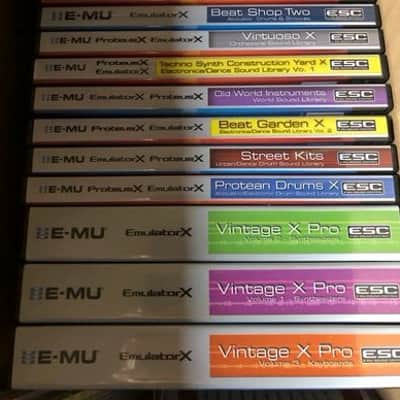 E-MU Systems Emulator-X Sample Bank DVD Full Collection image 1
