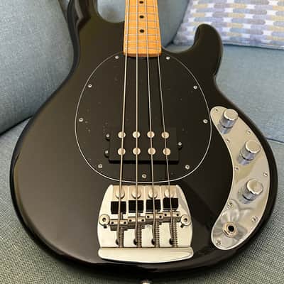 2023 Ernie Ball Music Man Retro 70’s Stingray Black -  8.5 pounds! image 14
