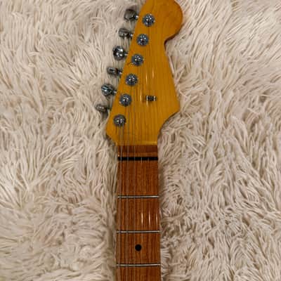 Partscaster Nitro Vintage White, Mark&Jenny, Warmoth, Dimarzio 2000's - Nitro Vintage White image 3