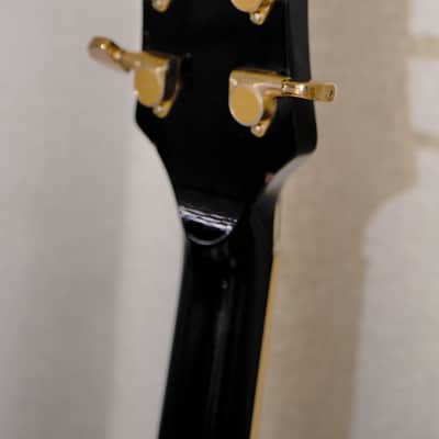 Ultra Rare Fully Custom Hand Built MIJ Japan Semi Hollow Guitar - Aozax Black Nitro Laquer Gibson ES-347 Copy image 10
