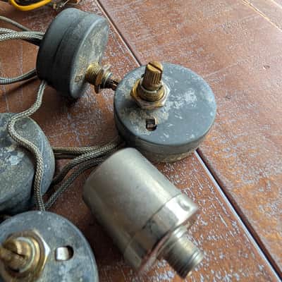 Gibson Byrdland Complete Control Harness Vintage 1960s Pots Jack Switch Factory Wired image 4