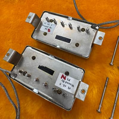 Gibson Burstbucker Type 1 Humbucker SET - 2010s - Nickel image 2