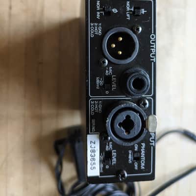 Roland AF-70 anti-feedback mic preamp and phantom power supply image 3