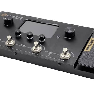 Hotone Ampero MP-100 Guitar Bass Amp Modeling IR Cabinets Simulation Multi Language Multi-Effects with Expression Pedal Stereo OTG USB Audio Interface image 2