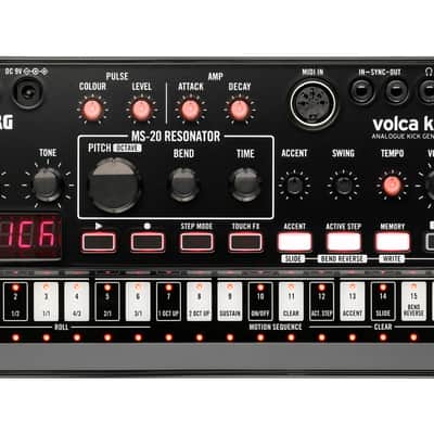 Korg Volca Kick Analog Kick Generator That Delivers Powerful Sounds From Kick Drum To Kick Bass image 1