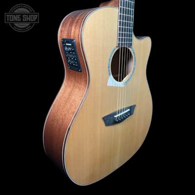 Used 2019 Washburn WLG110SWCEK-D Woodline Grand Auditorium w/Case TFW3335 image 3